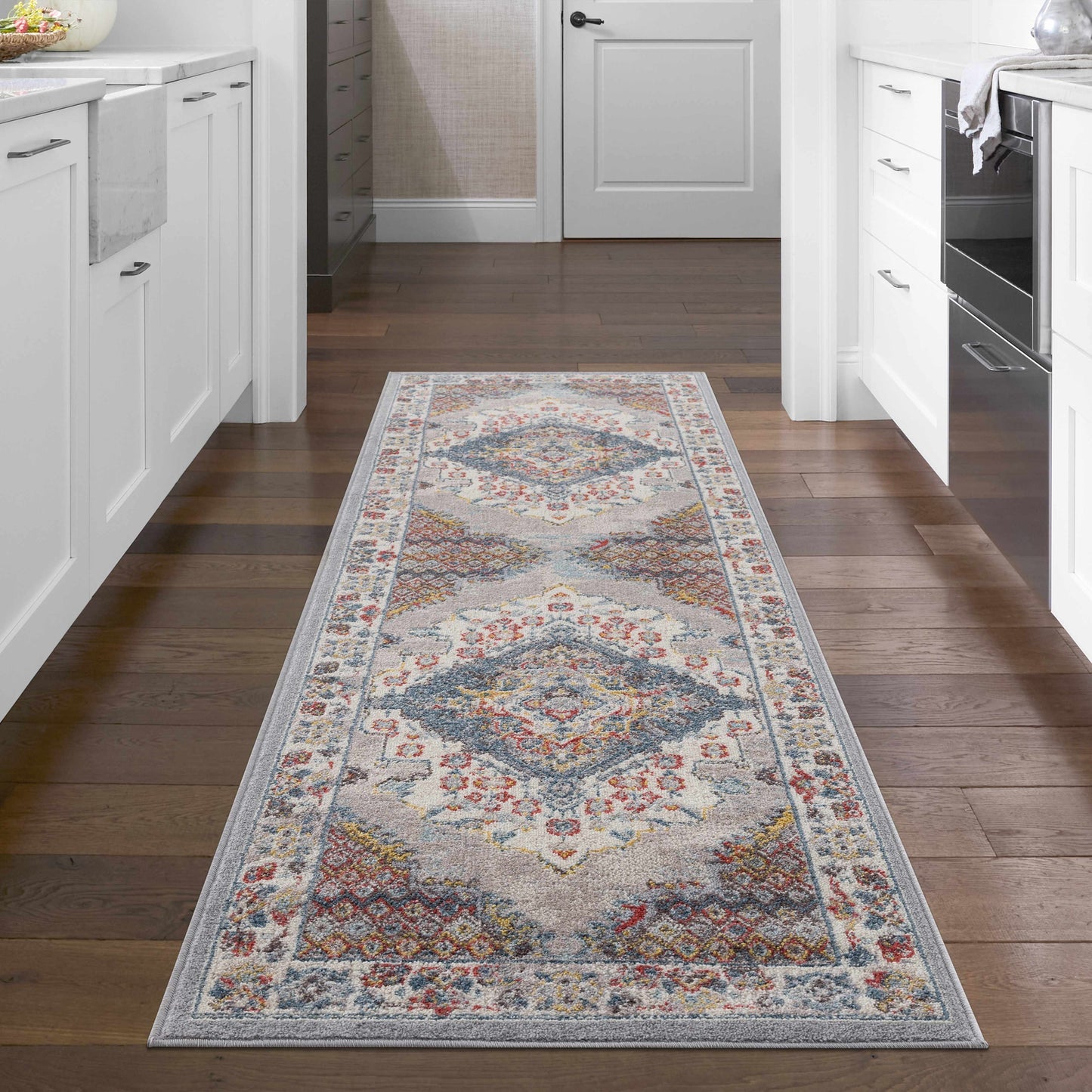Haymond Area Rug - Traditional Style, Medium Pile, Machine-Woven in Turkey, Perfect for High Traffic Areas-4