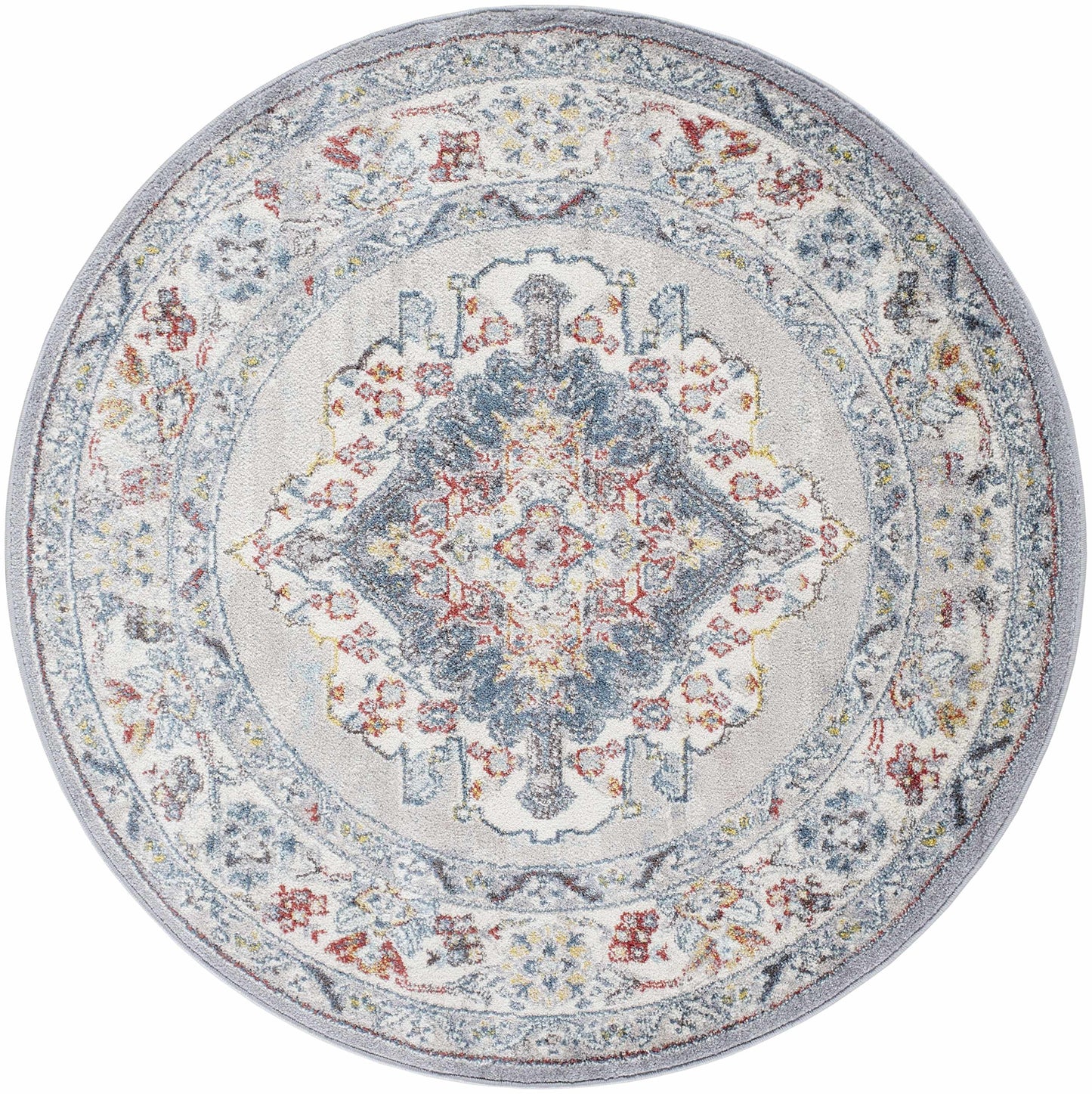 Haymond Area Rug - Traditional Style, Medium Pile, Machine-Woven in Turkey, Perfect for High Traffic Areas-6