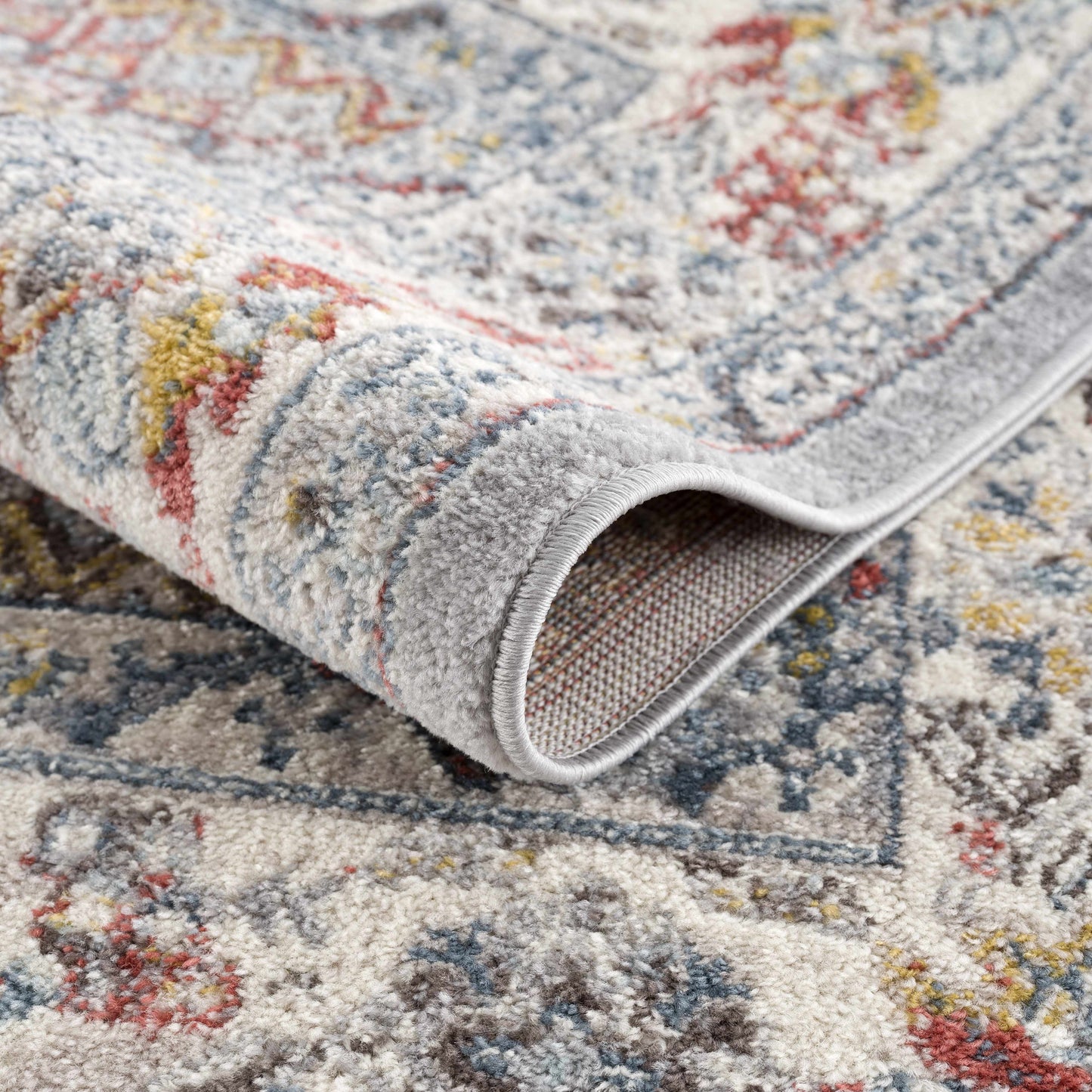 Haymond Area Rug - Traditional Style, Medium Pile, Machine-Woven in Turkey, Perfect for High Traffic Areas-3