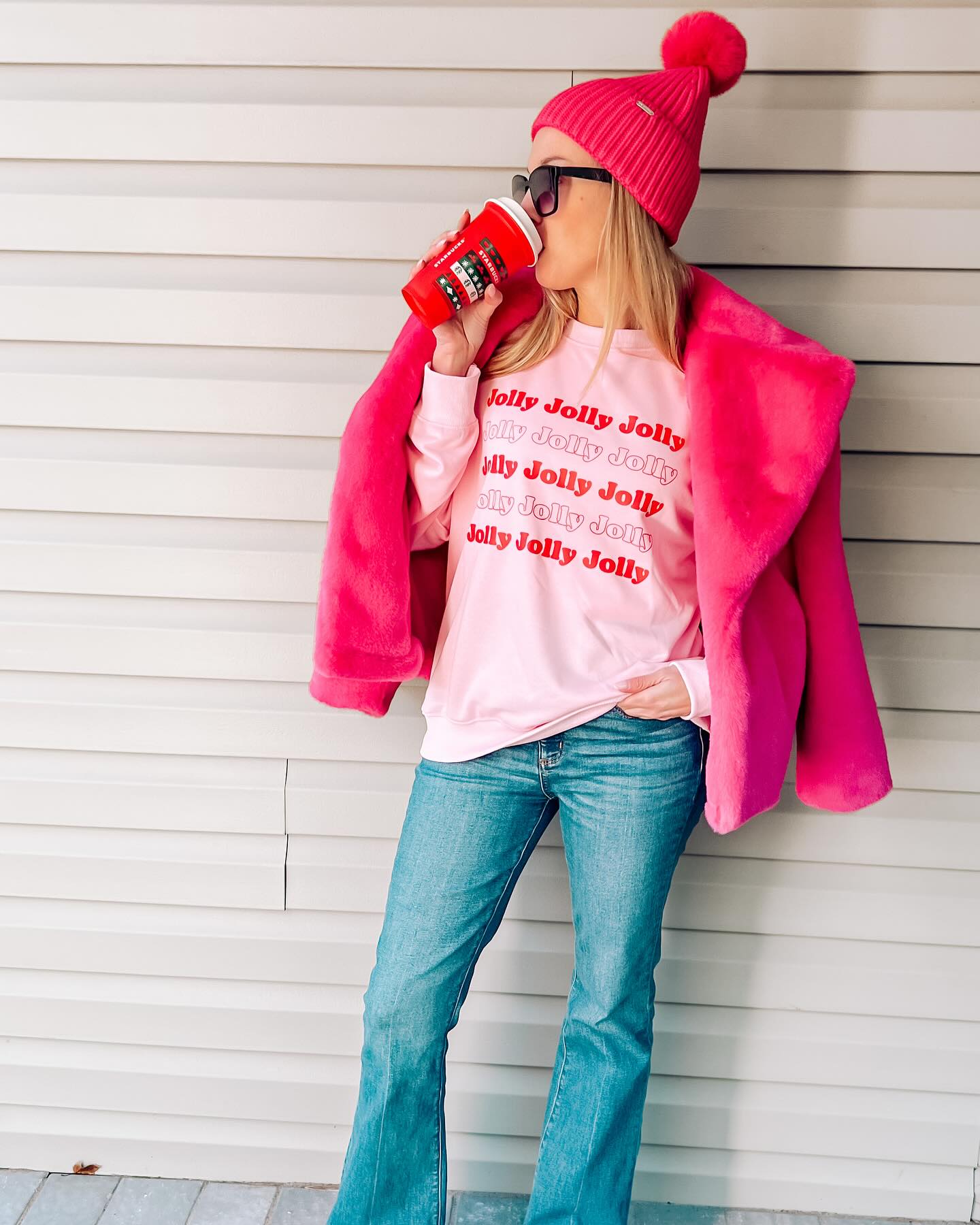 Jolly Pullover Sweatshirt - Fun & Playful Crew Neck for Young Ladies-2