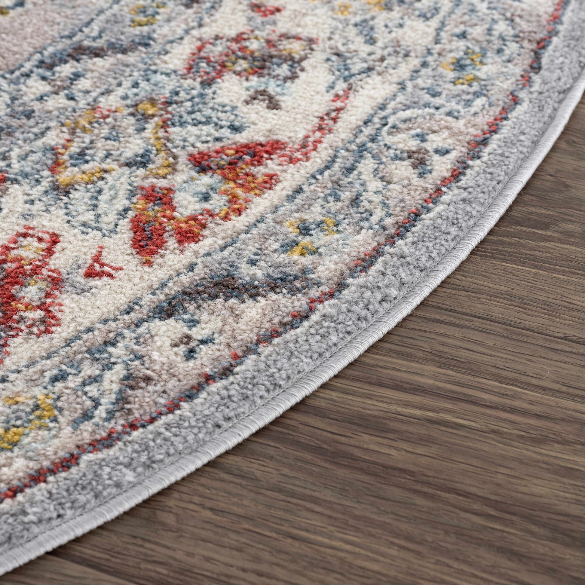 Haymond Area Rug - Traditional Style, Medium Pile, Machine-Woven in Turkey, Perfect for High Traffic Areas-8