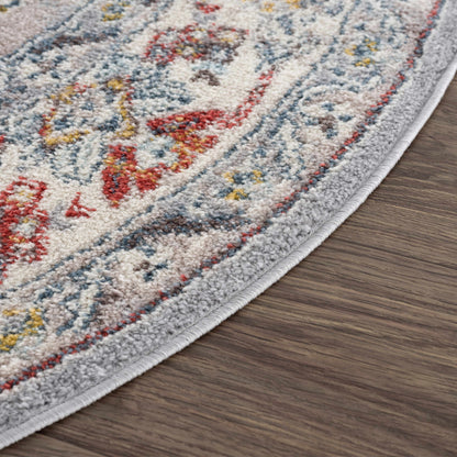 Haymond Area Rug - Traditional Style, Medium Pile, Machine-Woven in Turkey, Perfect for High Traffic Areas-8