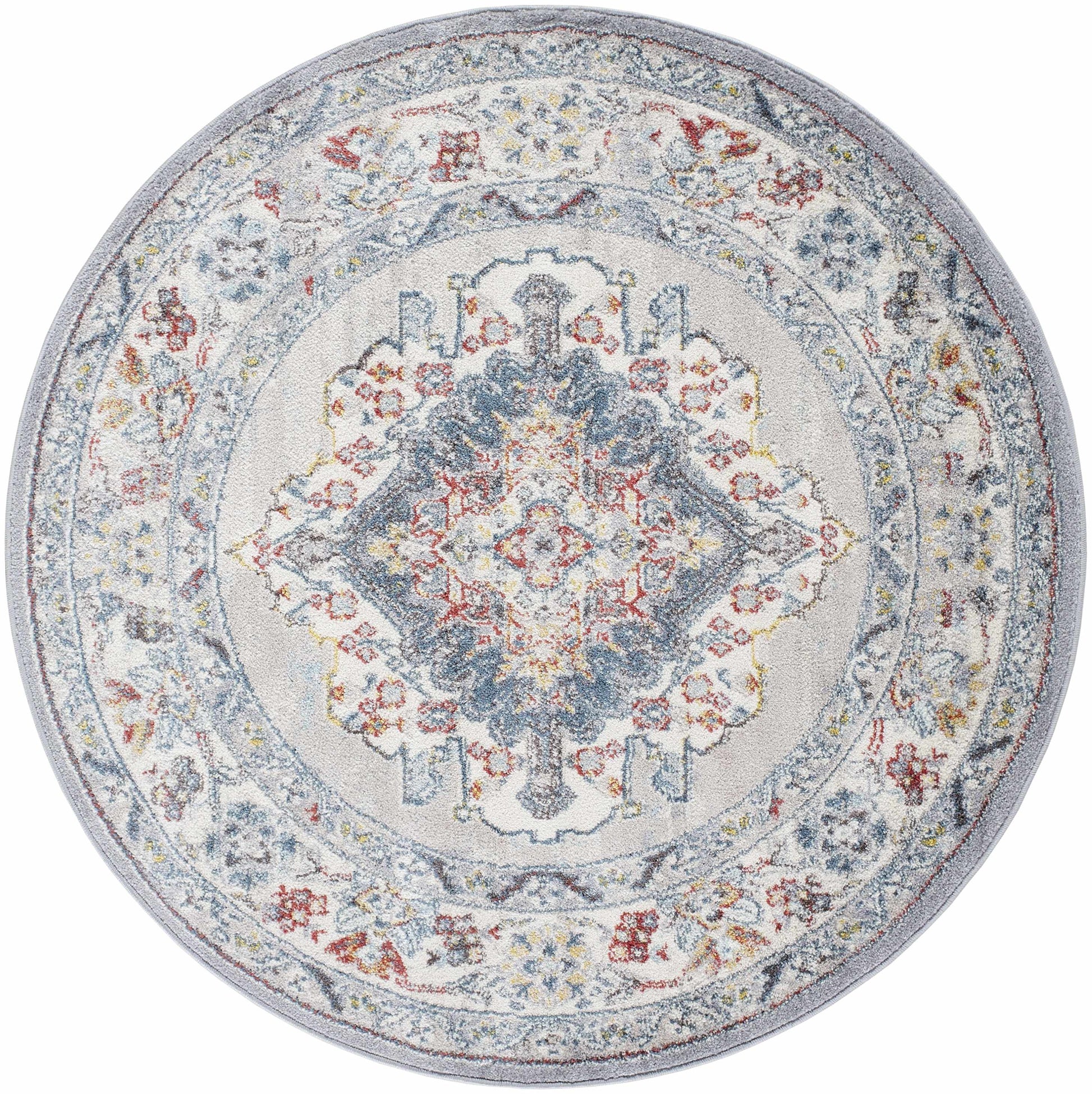 Haymond Area Rug - Traditional Style, Medium Pile, Machine-Woven in Turkey, Perfect for High Traffic Areas-6